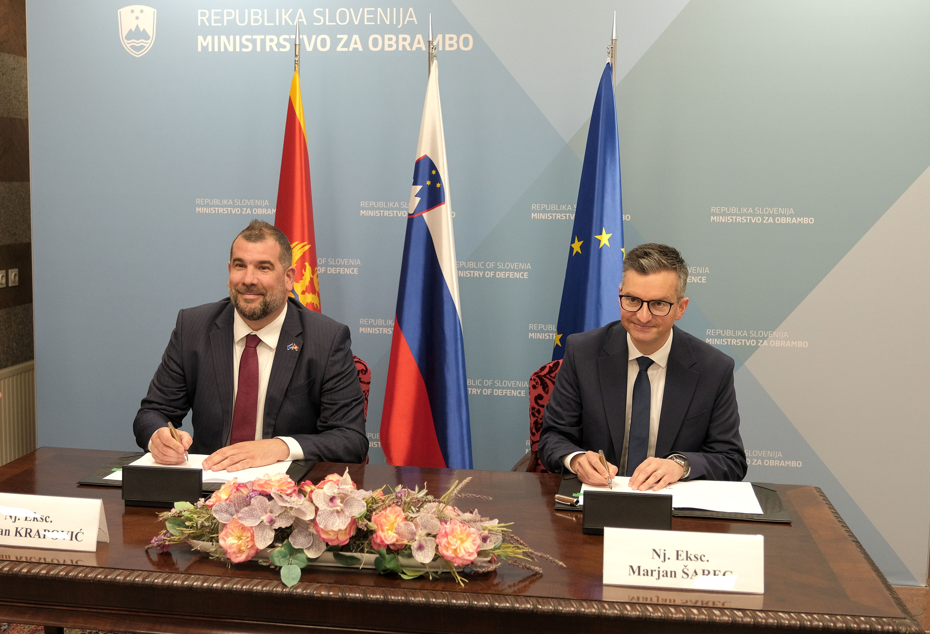 Dragan Krapović, Marjan Šarec