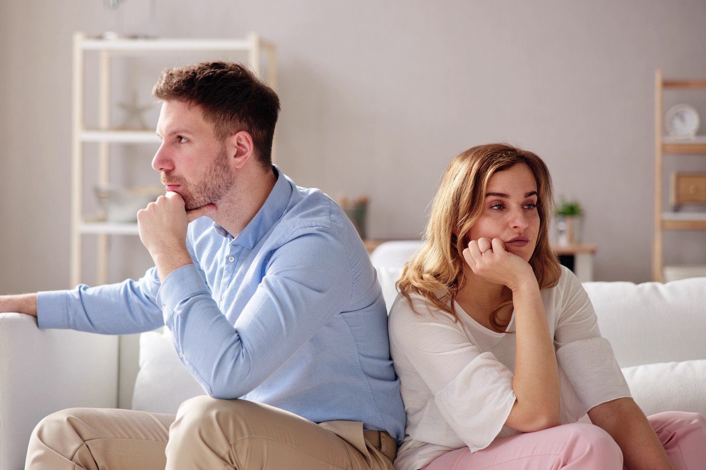 moški in ženska, par, prepir, družinske težave