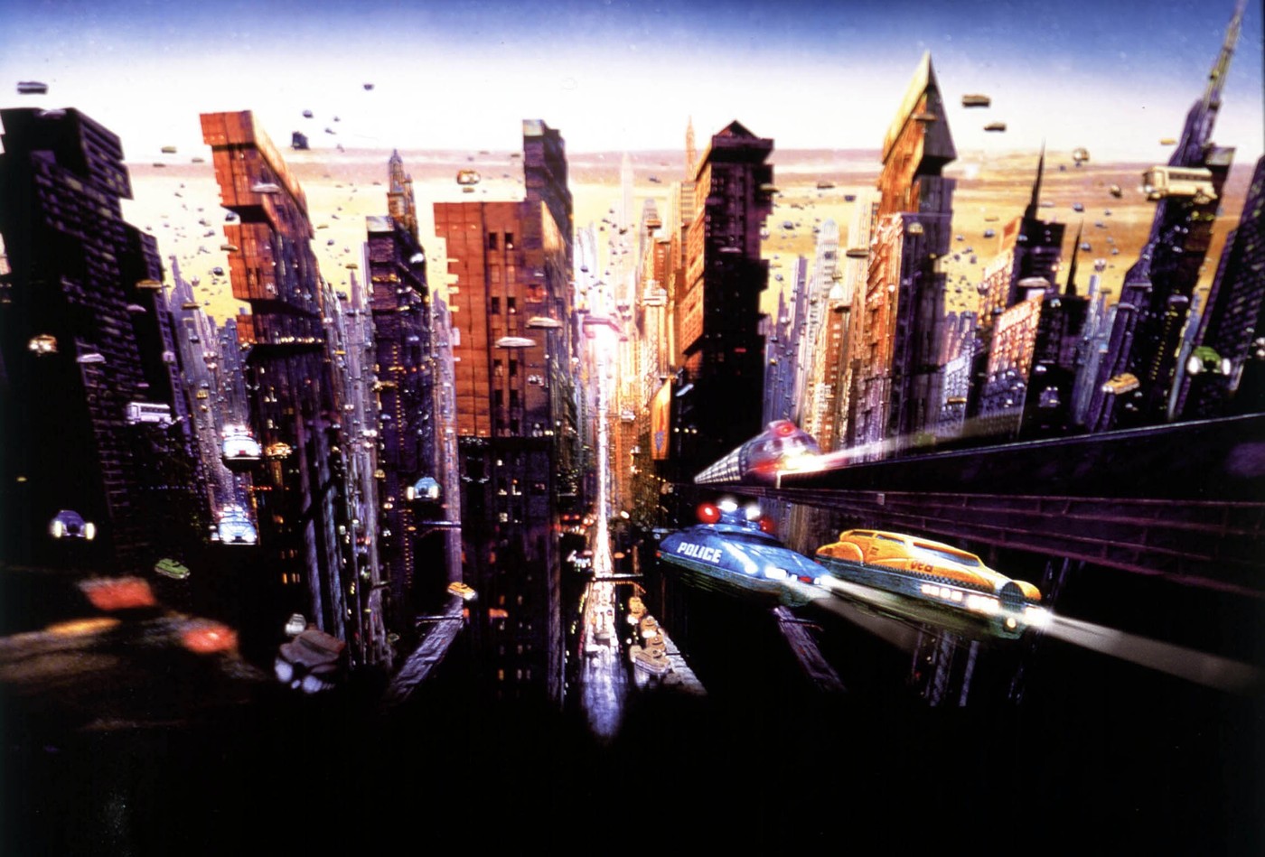 leteči avtomobili, Peti element, film