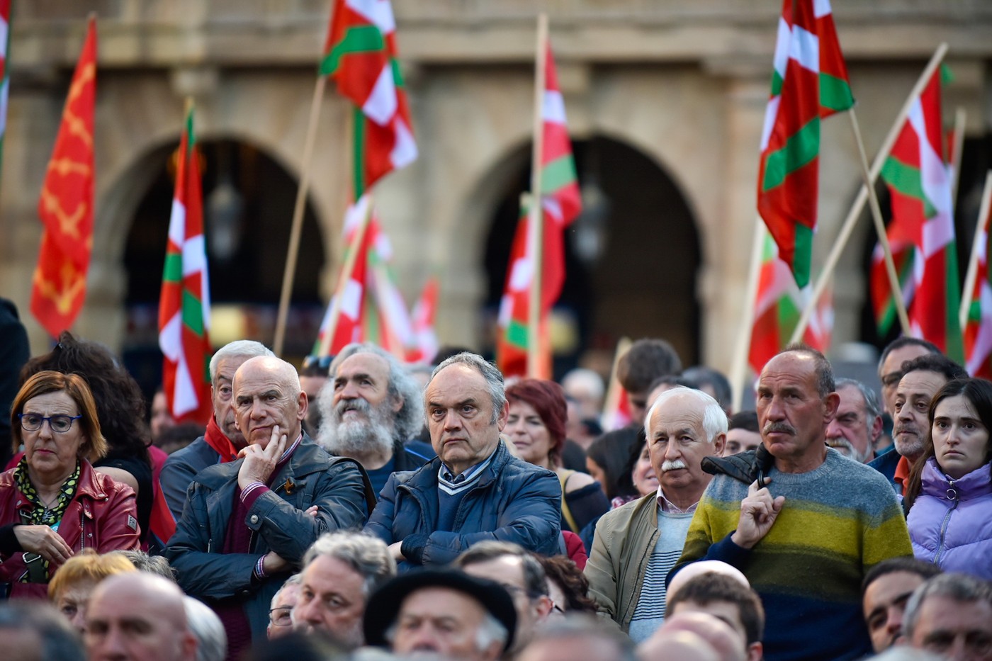 Zaključni del kampanje EH Bildu v Bilbau