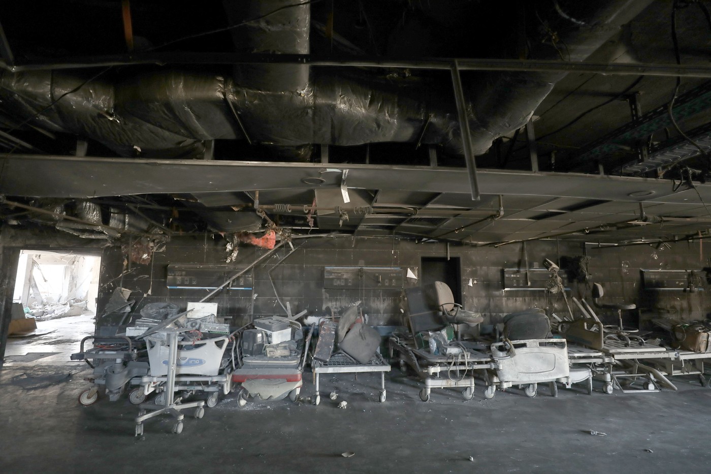 Al-Shifa hospital in Gaza left in ruins after withdrawal of Israeli forces