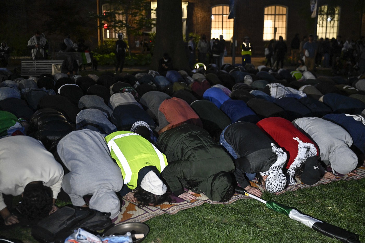 Protesti študentov pred ameriškimi univerzami (Foto: PROFIMEDIA)