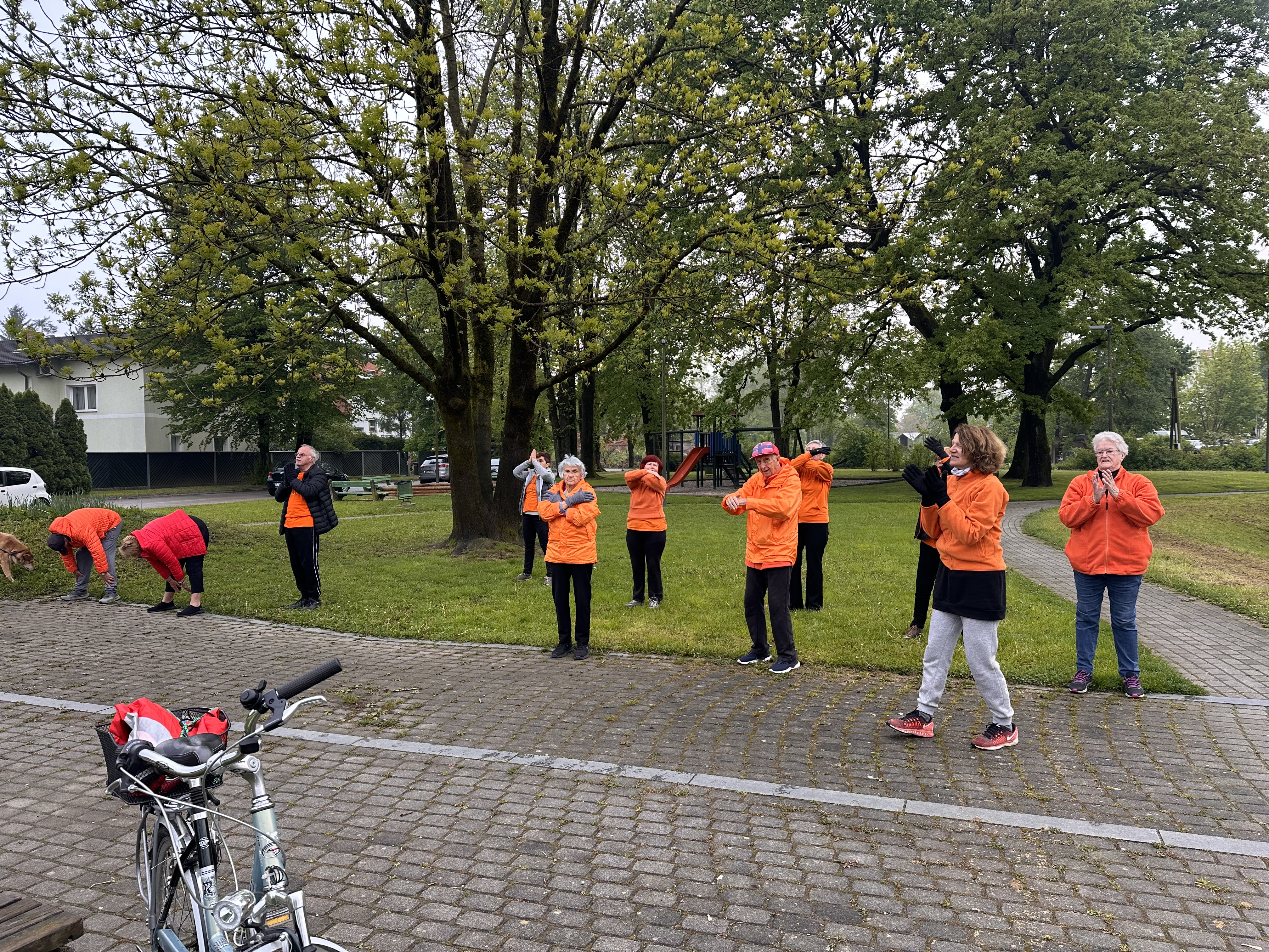 šola zdravja, jutranja telovadba, vič