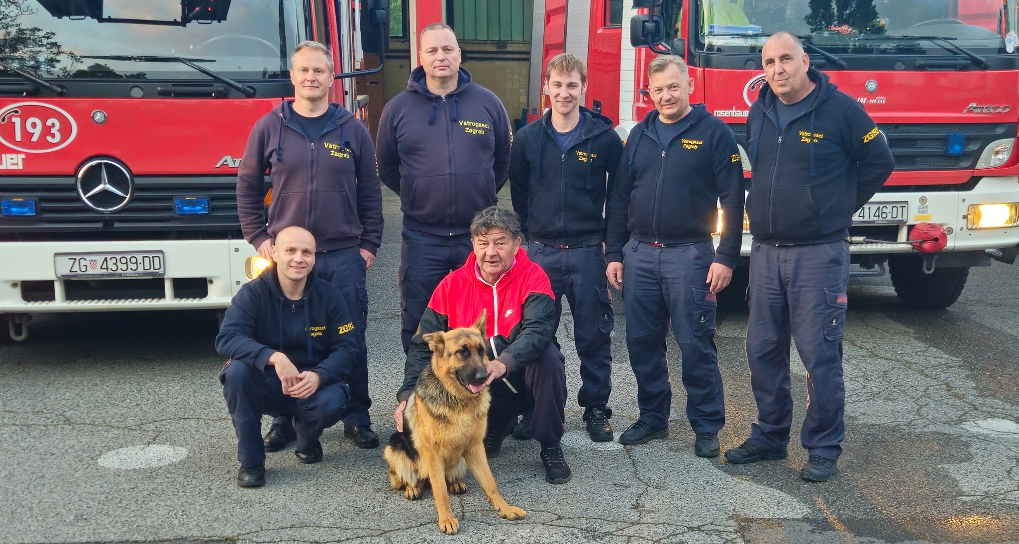 zagrebški gasilci