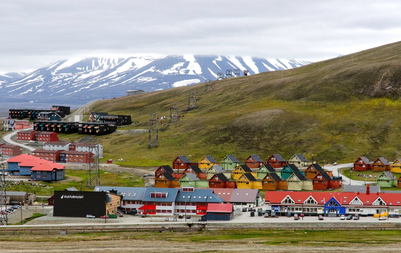 Longyearbyen, Spitsbergen, Svalbard, Norveška