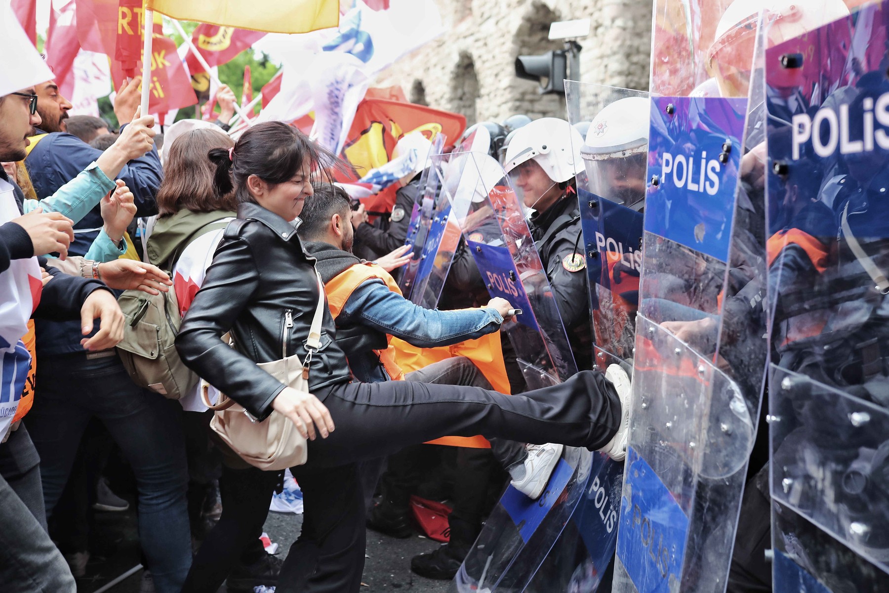 Turčija, protest, prepovedan shod,, 1. maj