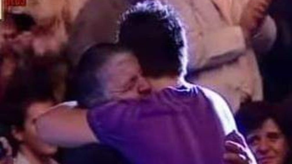 Toše Proeski z očetom