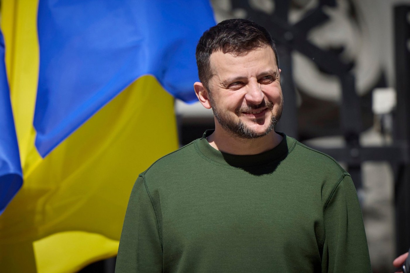 Kijev, Ukrajina. Volodimir Zelenski