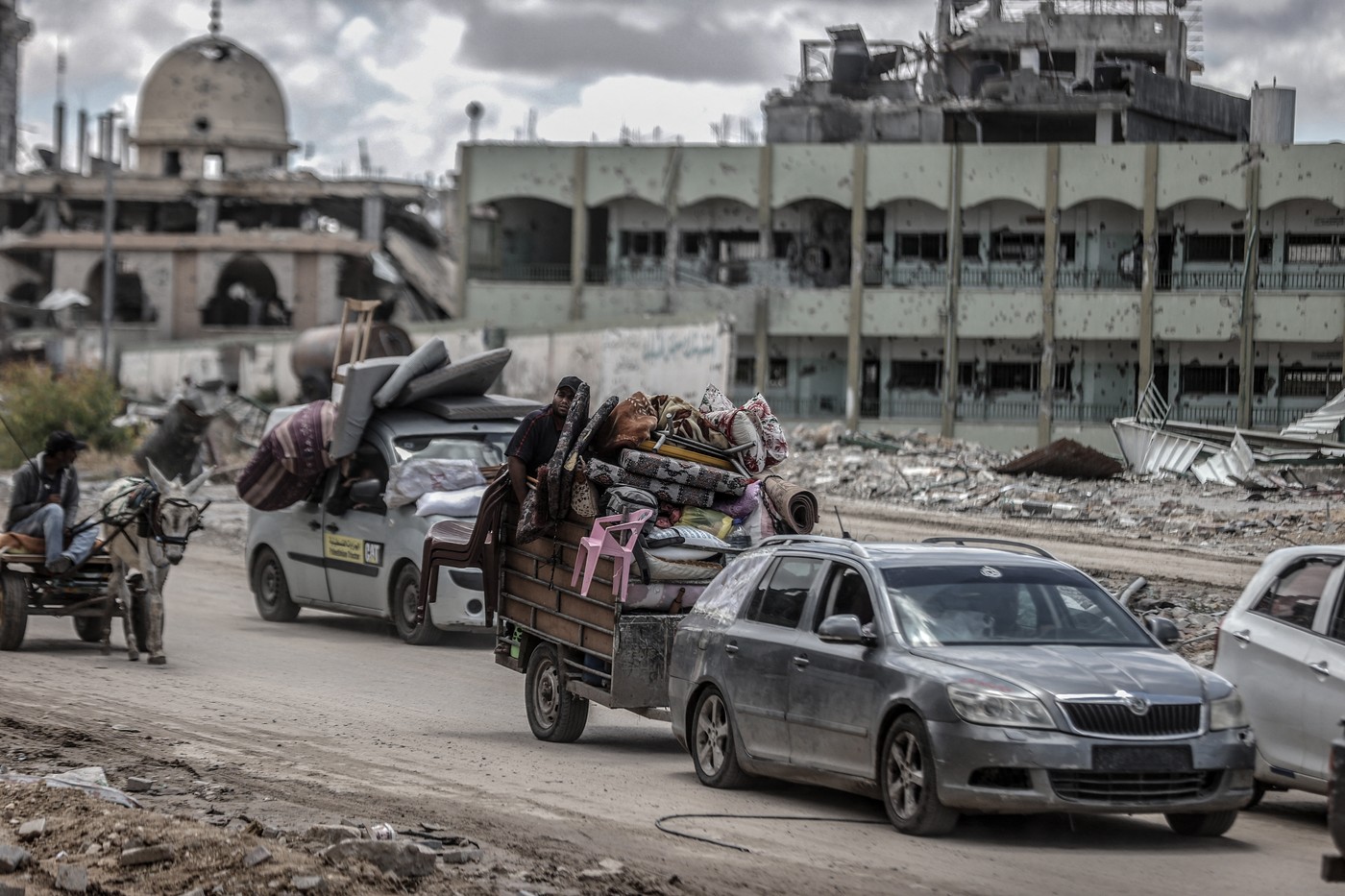 Rafa, Gaza, Palestina, begunci