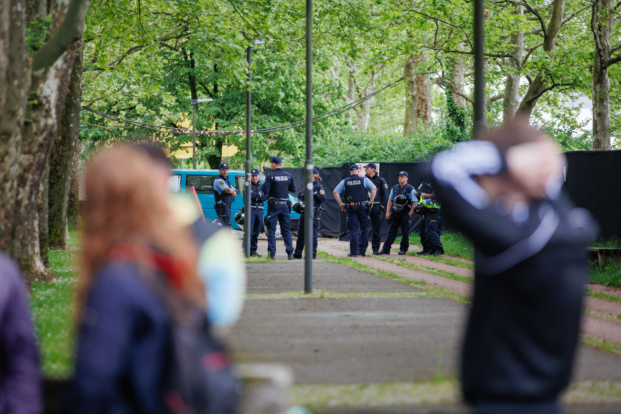 FDV, zasedba, študenti, Palestina