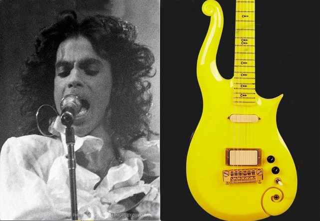 ikonična kitara prince