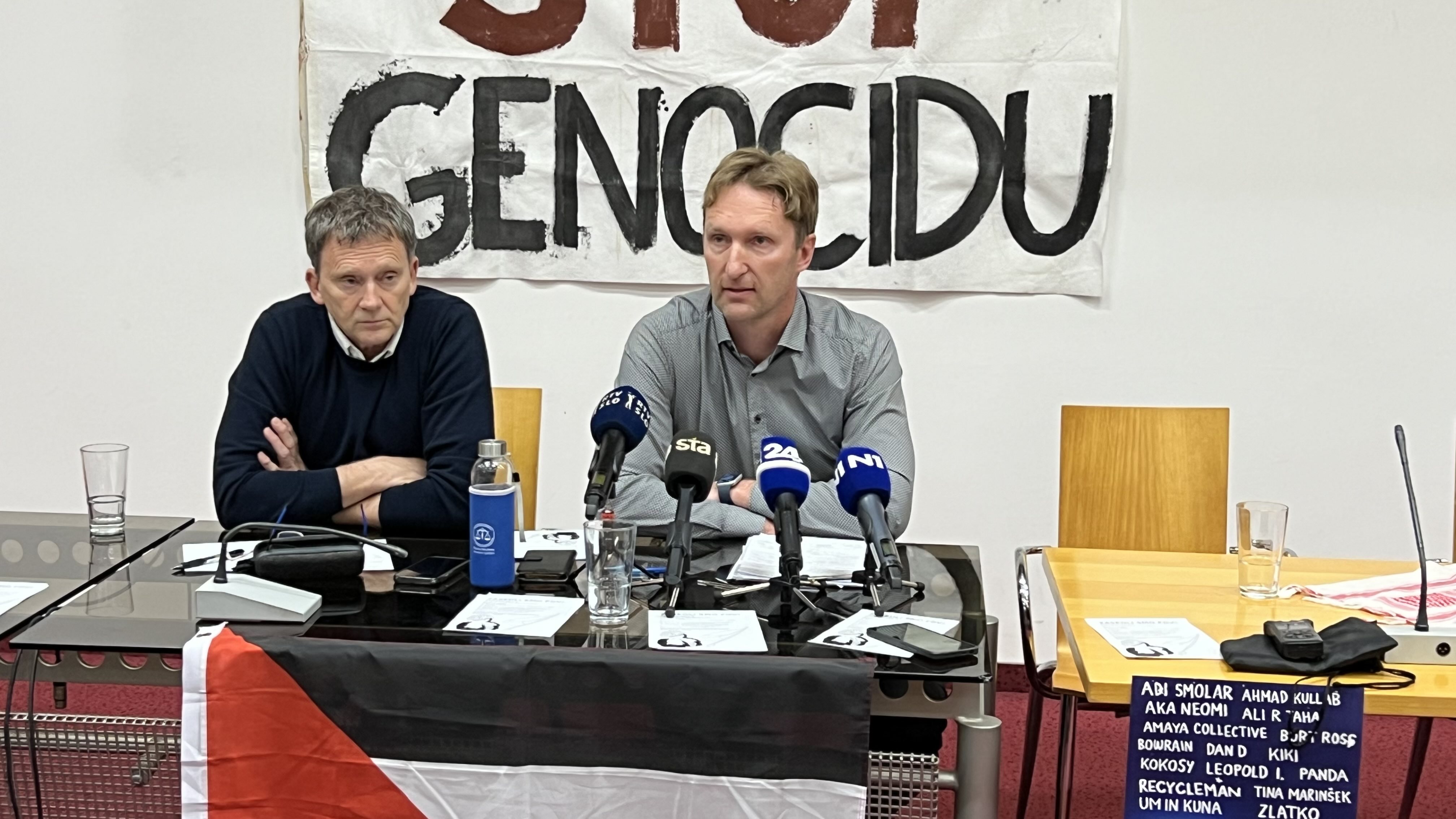 FDV, zasedba, Palestina, Študentski protesti