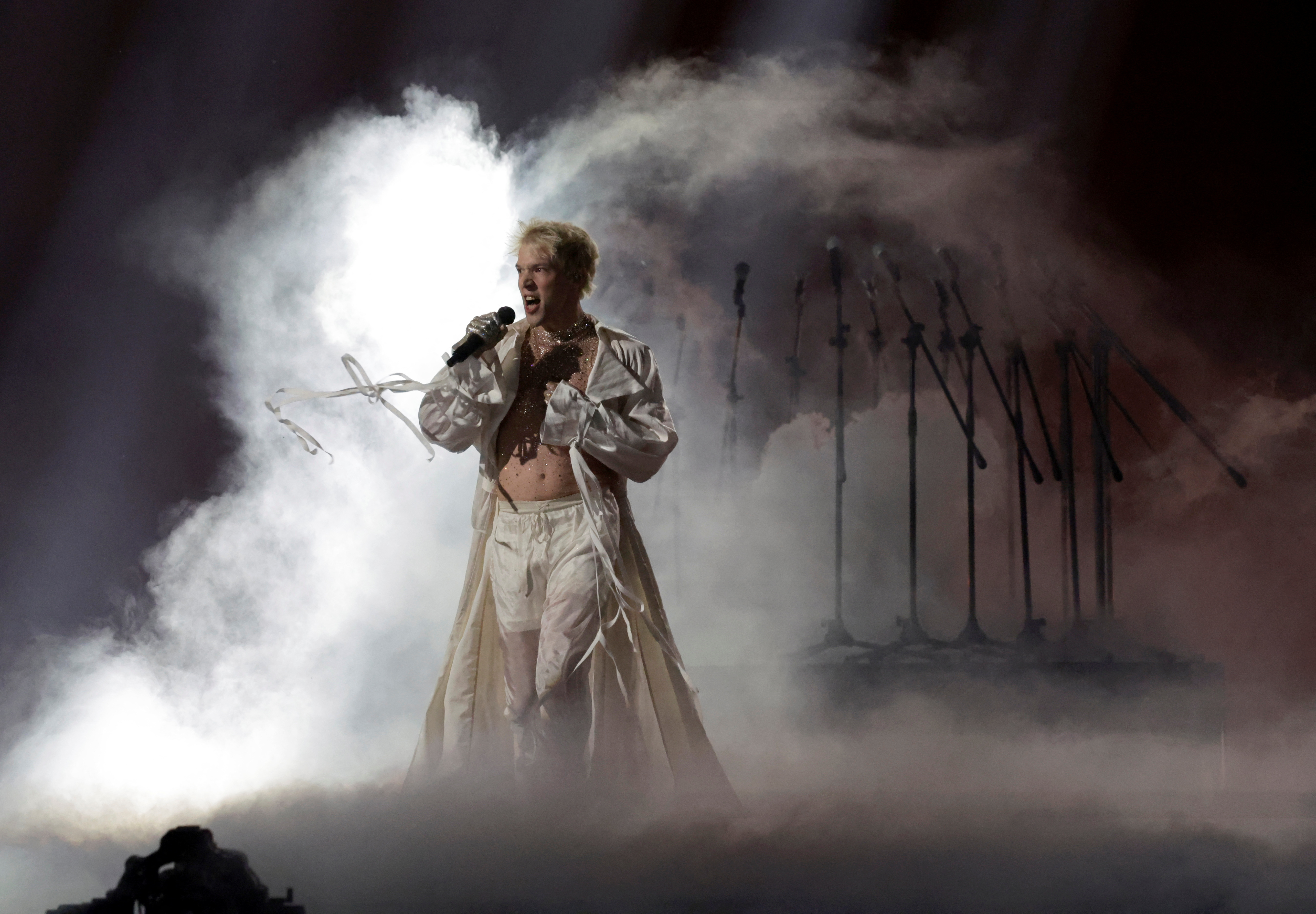 Predstavnik Belgije Mustii. (Foto: Leonhard Foeger/REUTERS)