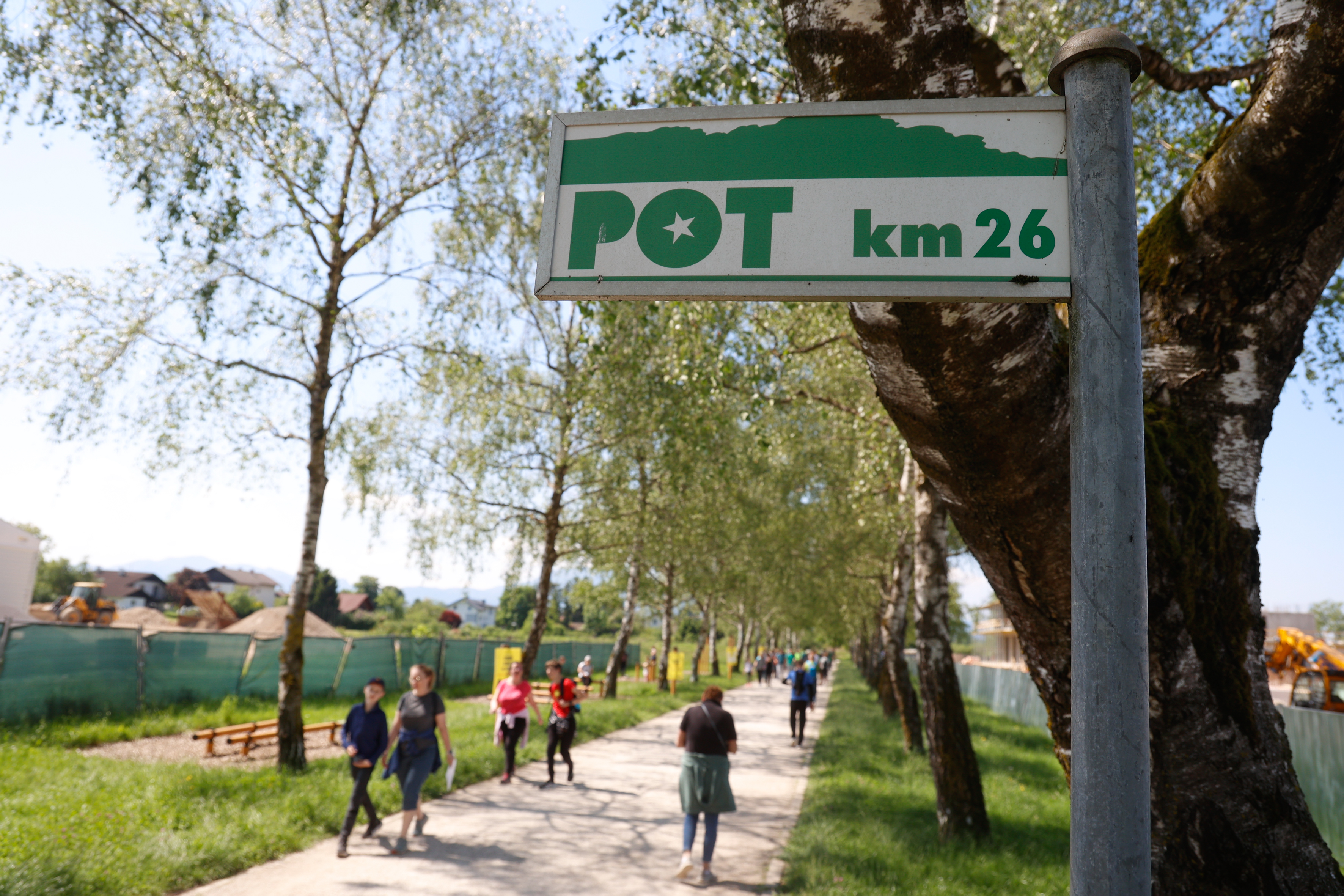 Pohod ob žici (Foto: BOBO)