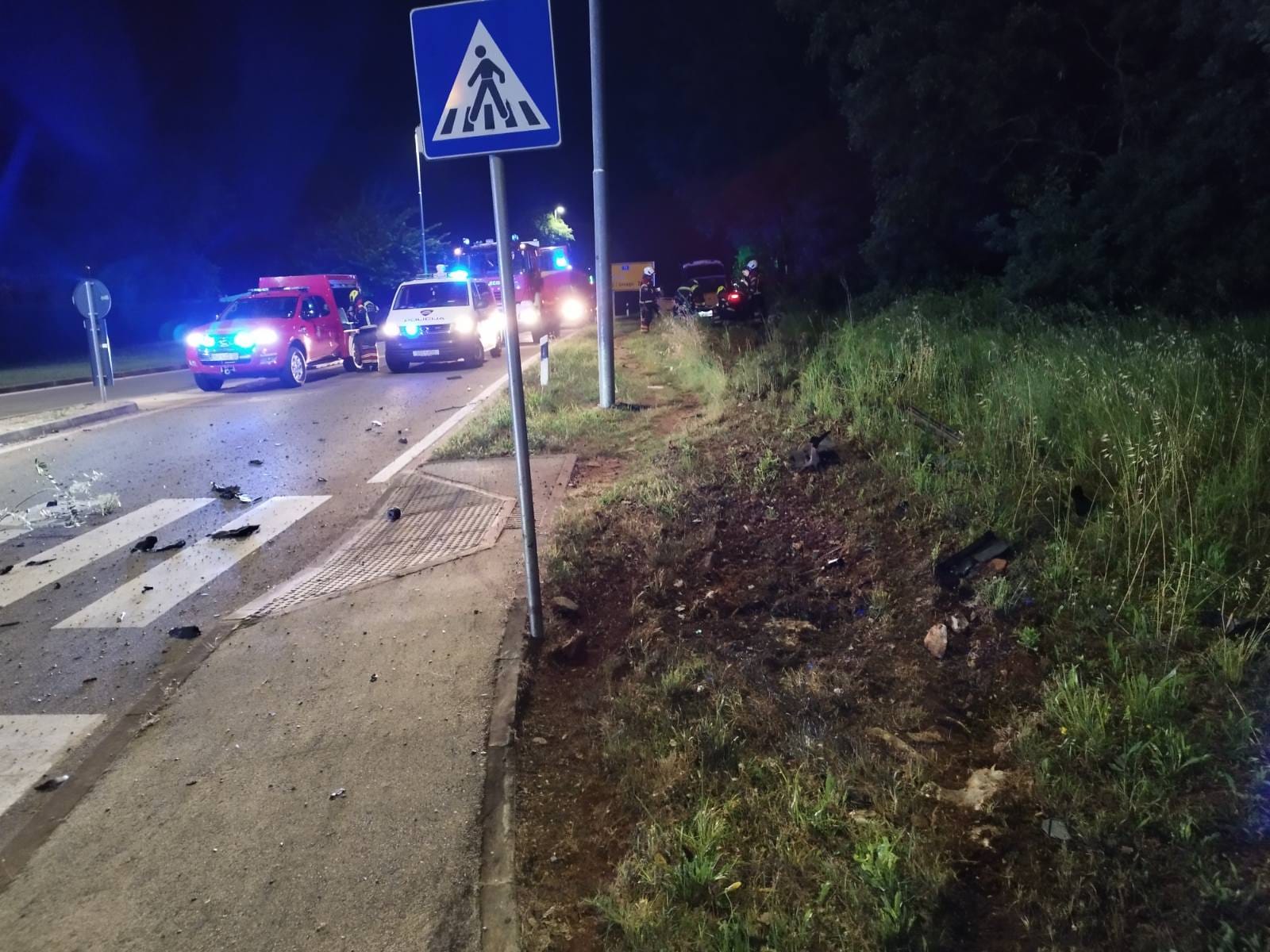 prometna nesreča, karigador, novi grad