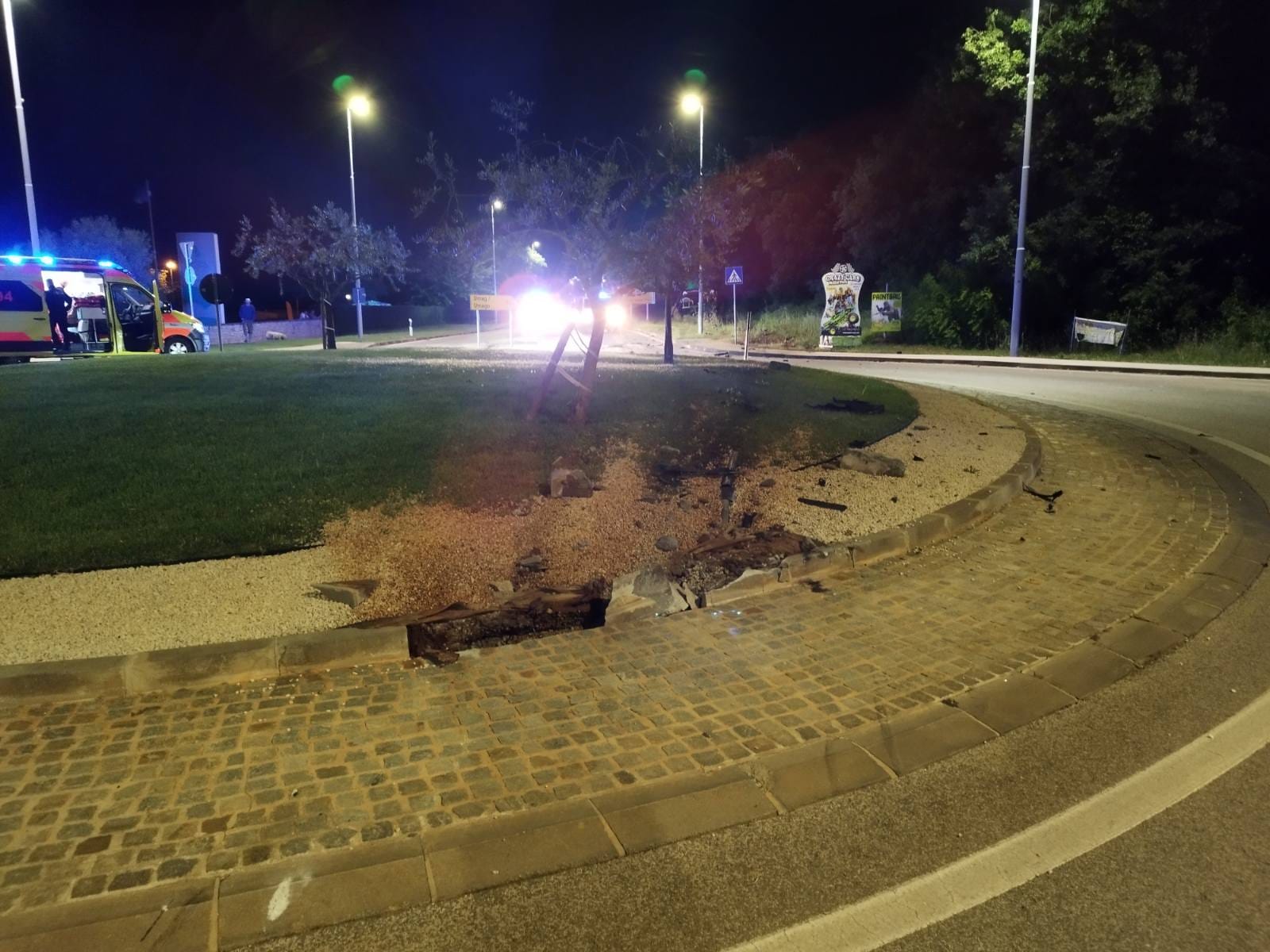 prometna nesreča, karigador, novi grad