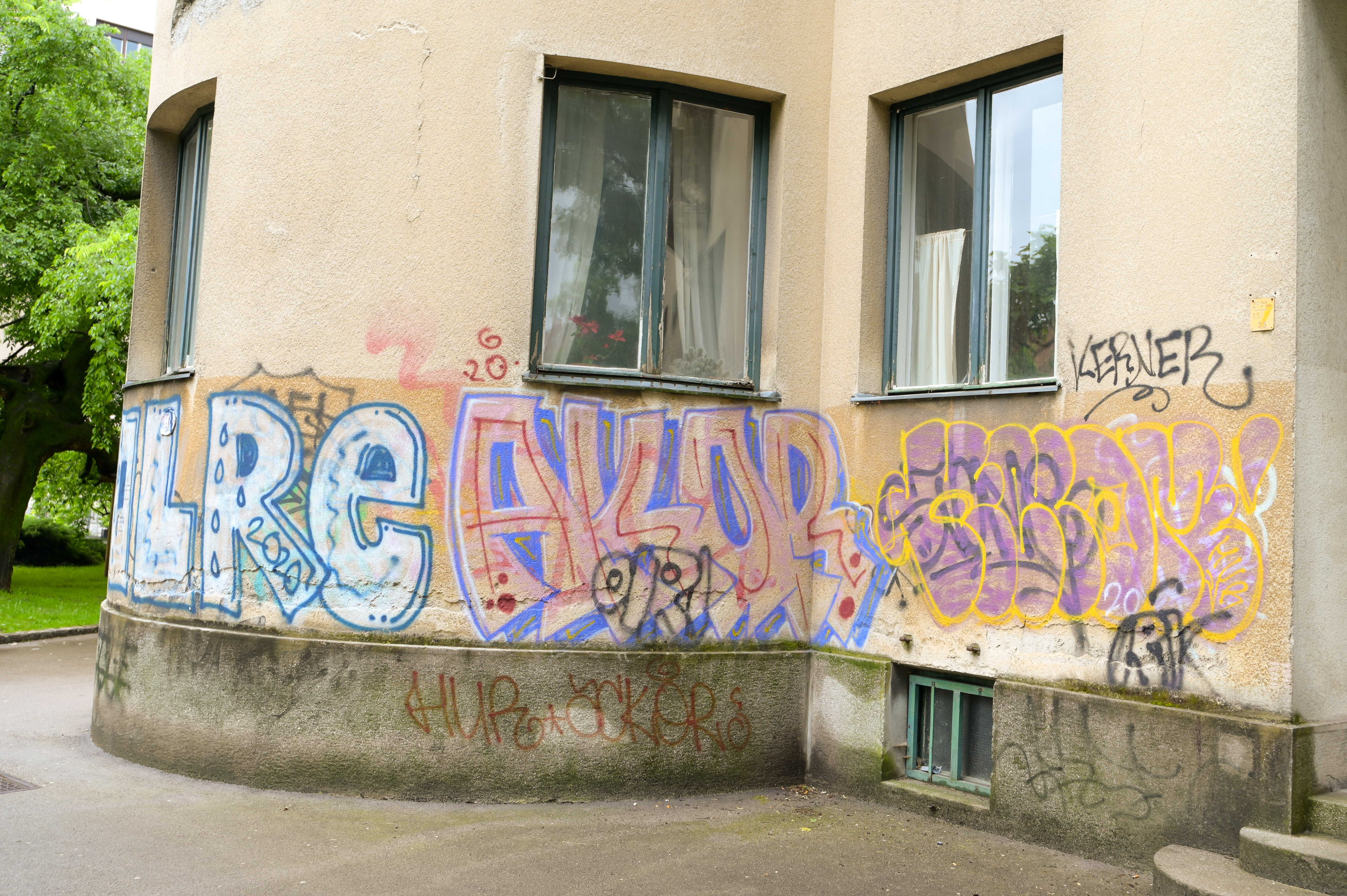 Grafiti v Ljubljani. (Foto: Jan Gregorc/N1)