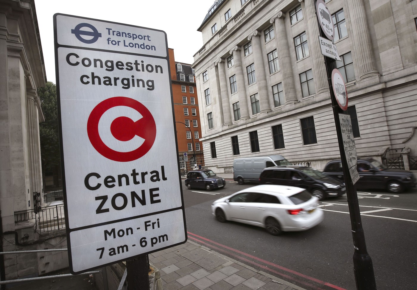 Congestion charge, londin, pristojbina