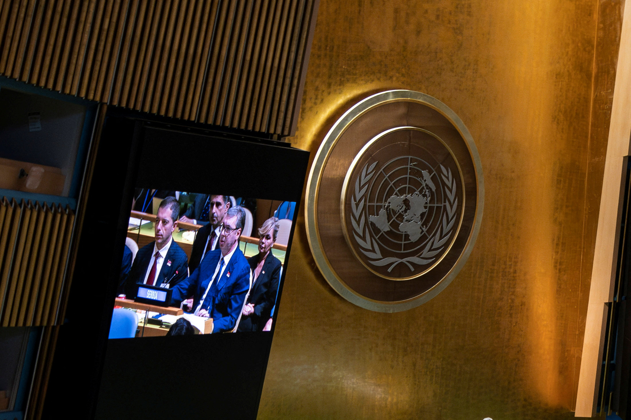 Aleksandar Vučić, Združeni narodi