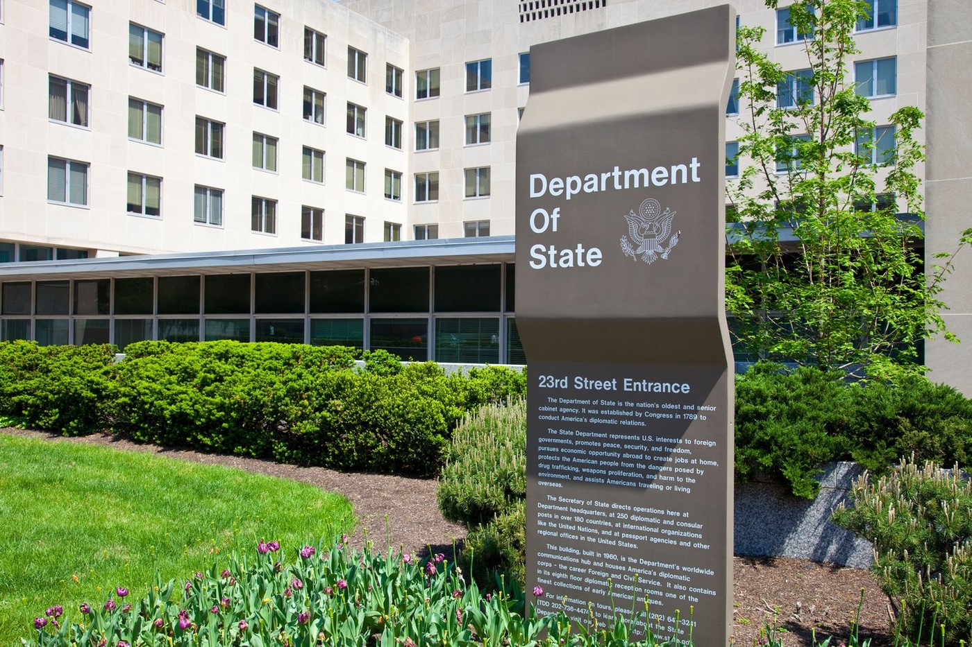 Department of State, Washington DC