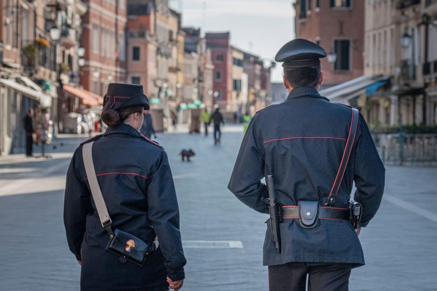 italijanska policija v benetkah