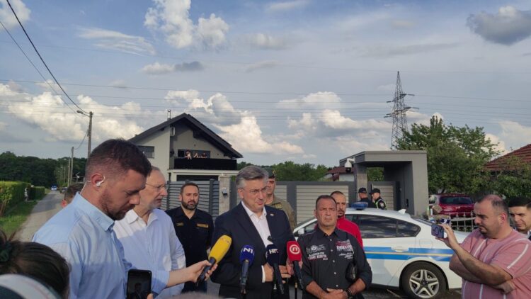 Andrej Plenković na prizorišču nesreče