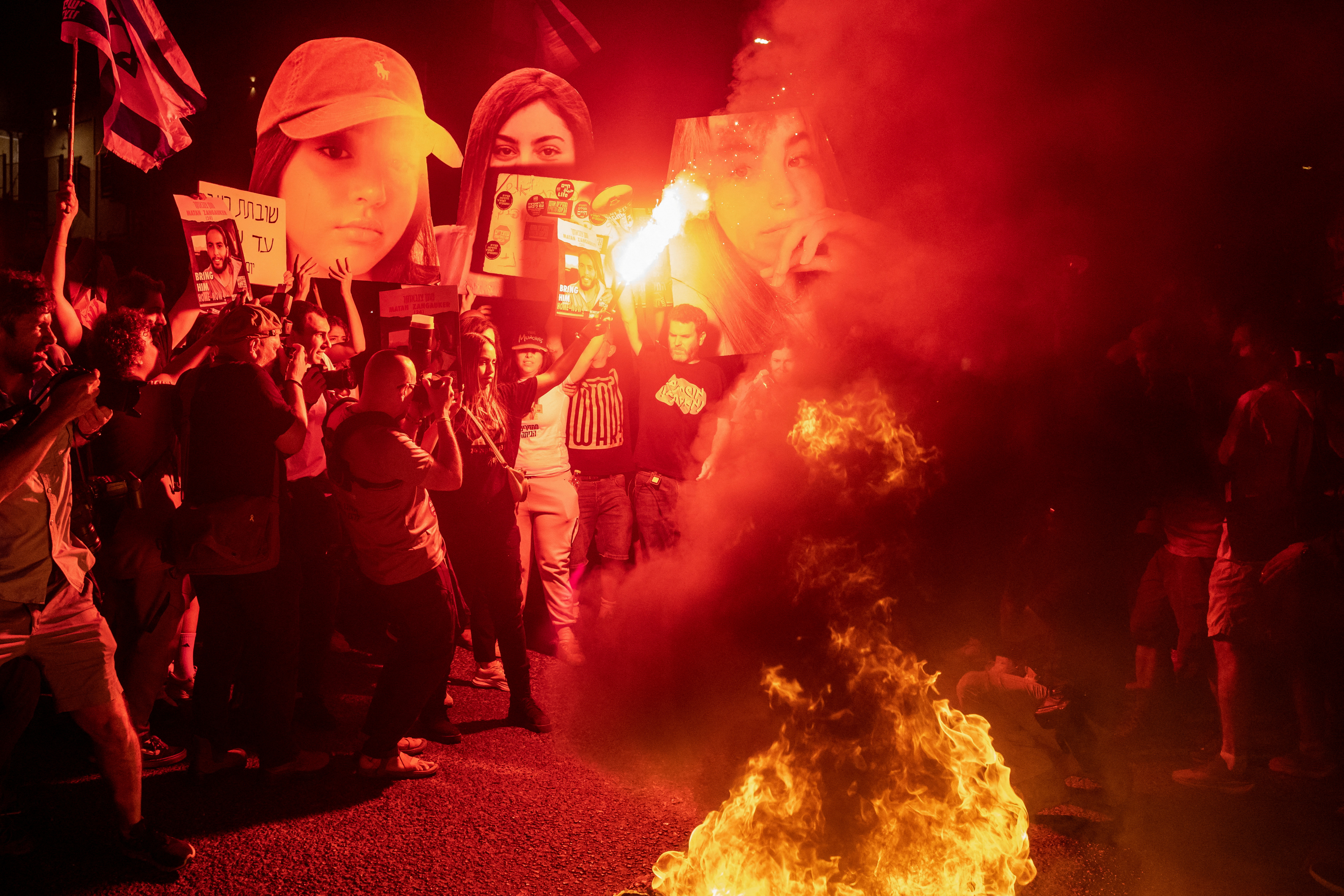 protesti, izrael, talci