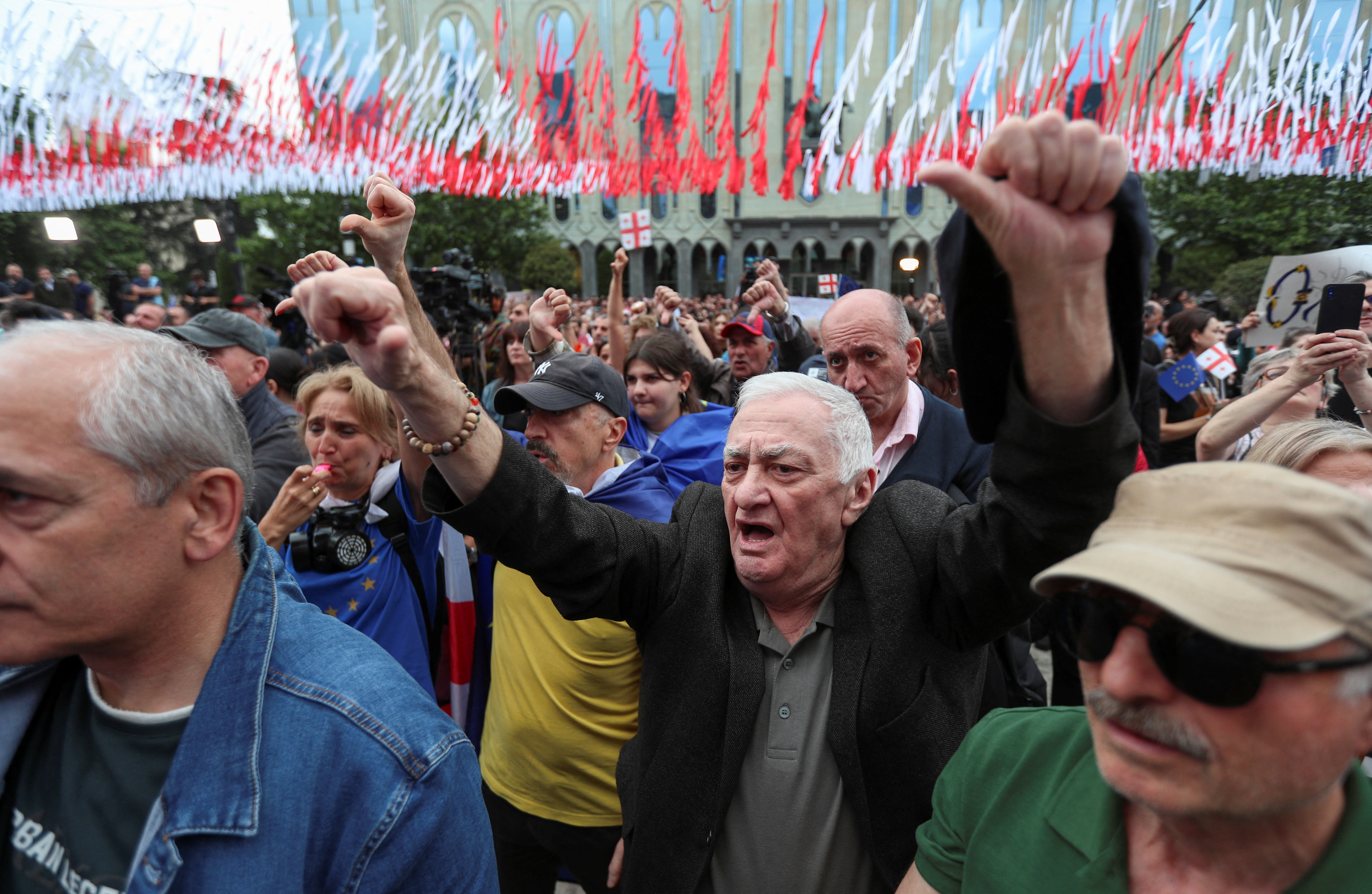 Gruzija, ruski zakon, protesti