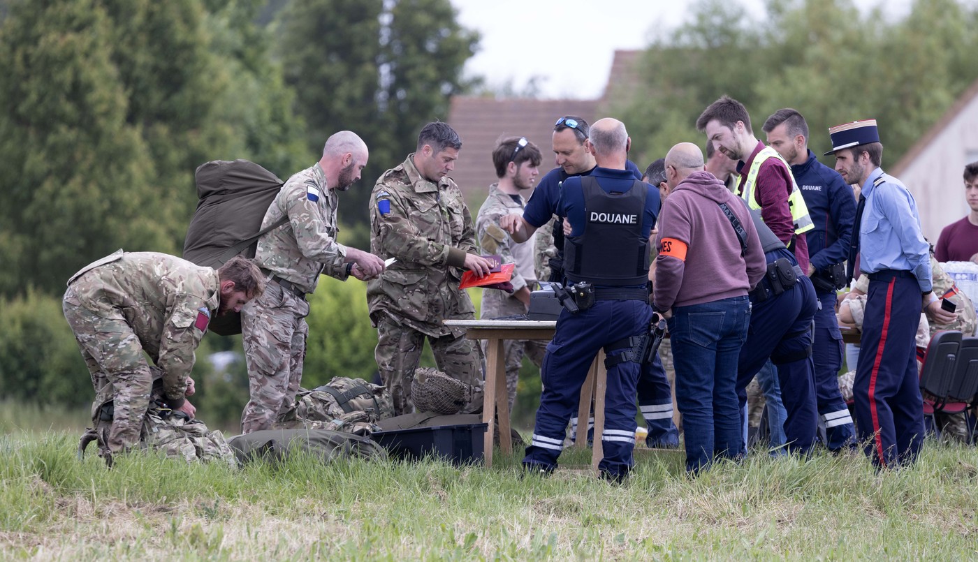 padalci, snormandija, izkrcanje, britanska vojska