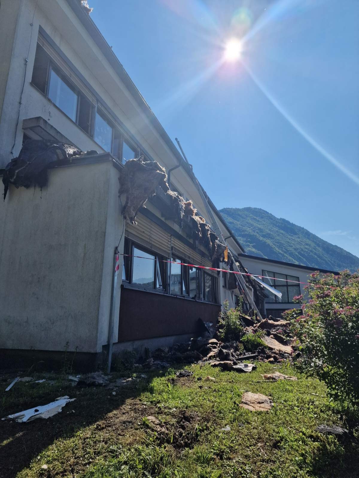 požar, oš, tržič, bistrica