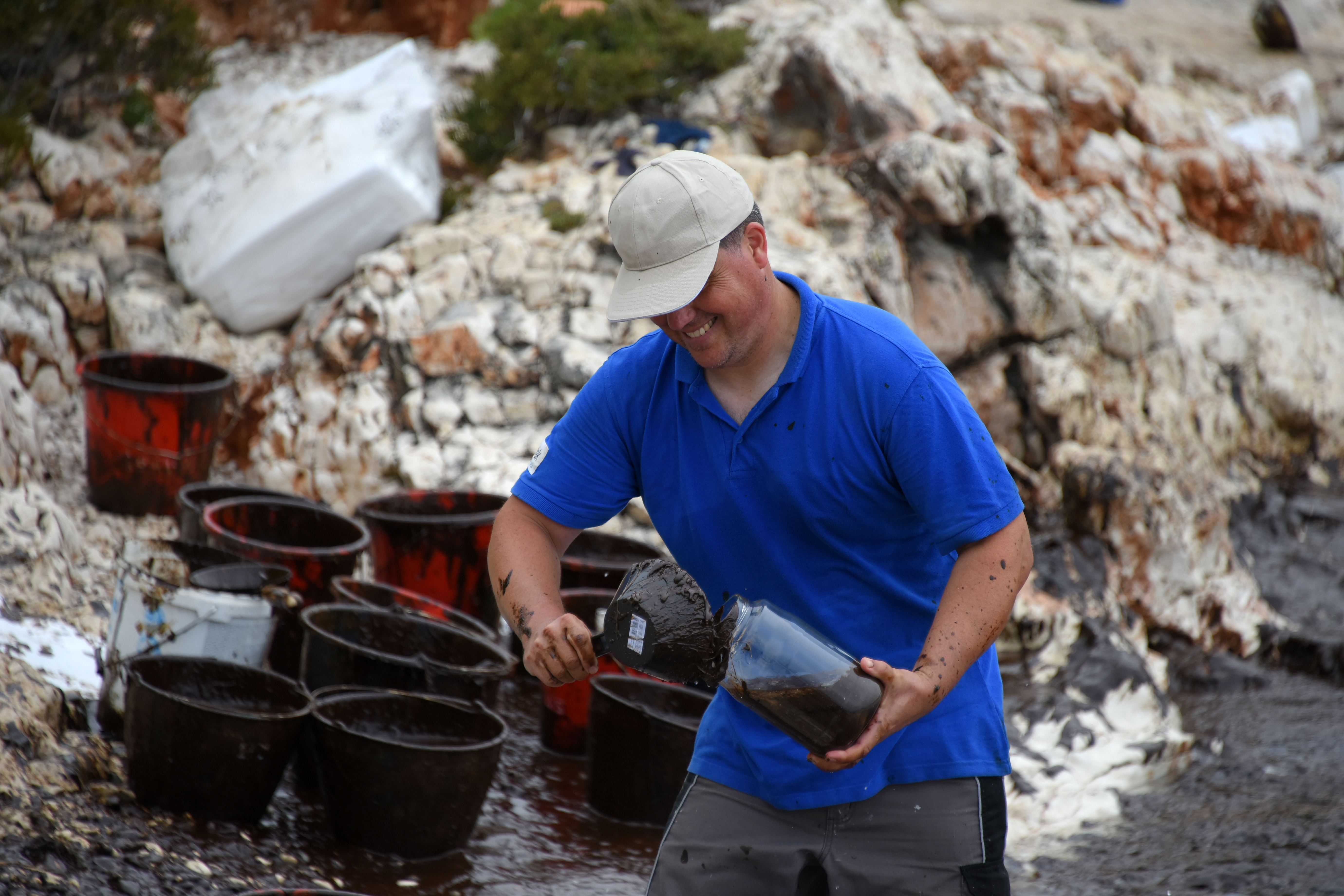 Premantura, oljni madež, nafta, Istra