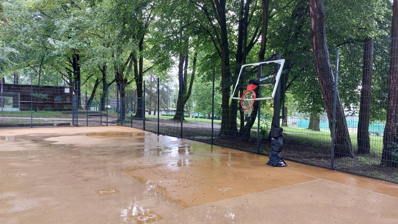 otroško športno igrišče, vandali, tivoli