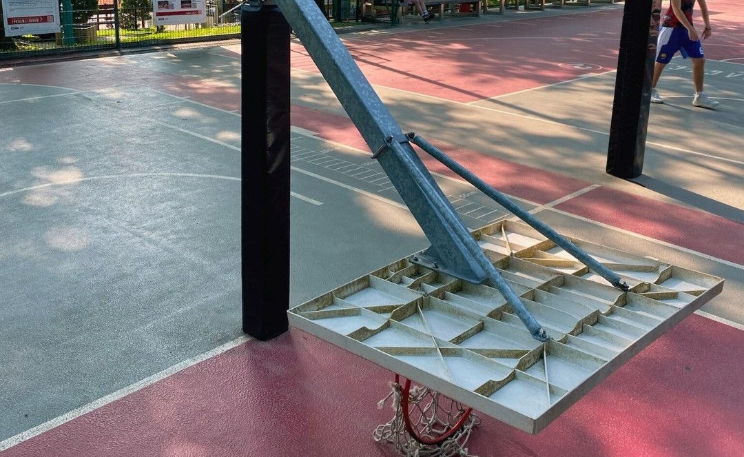 košarkarsko igrišče, goran dragić, vandali