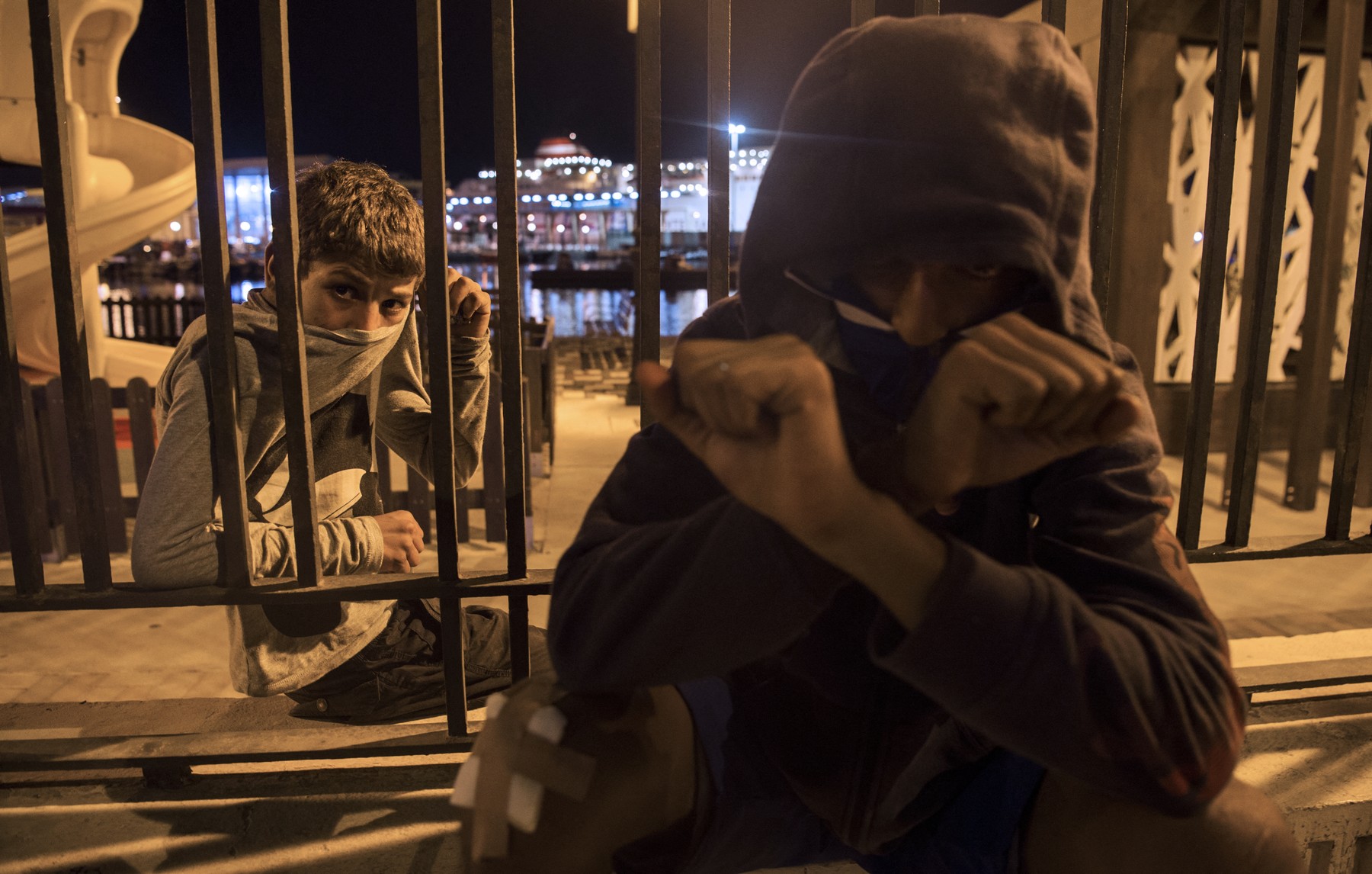 maroko, migrantski otroci