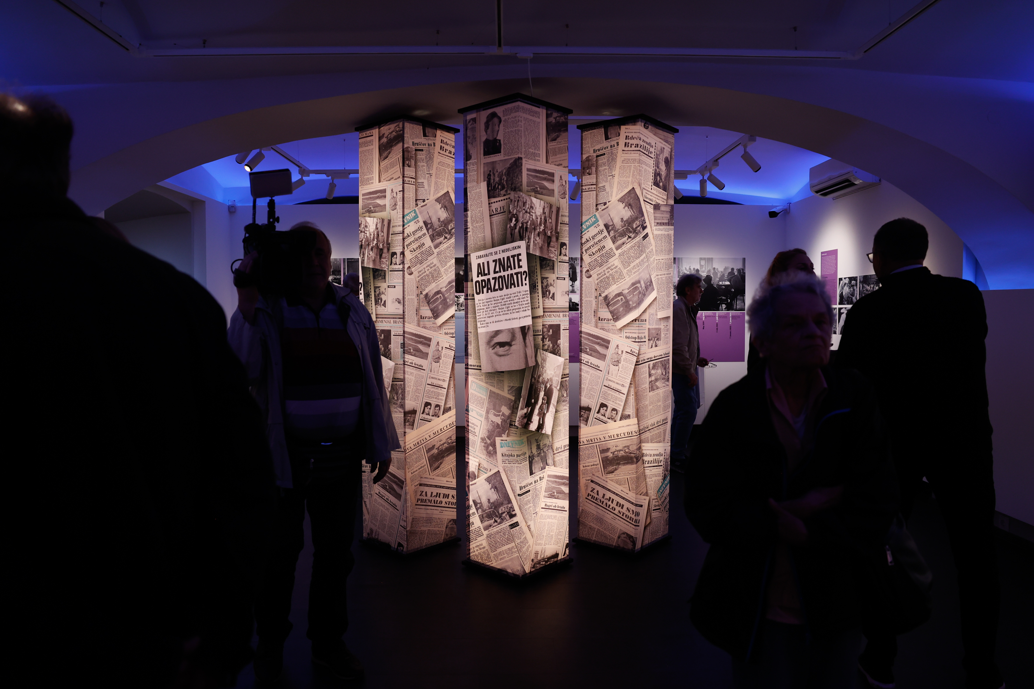 Razstava ob 100. obletnici rojstva Marjana Cigliča (Foto: Nik Rovan/ BOBO)