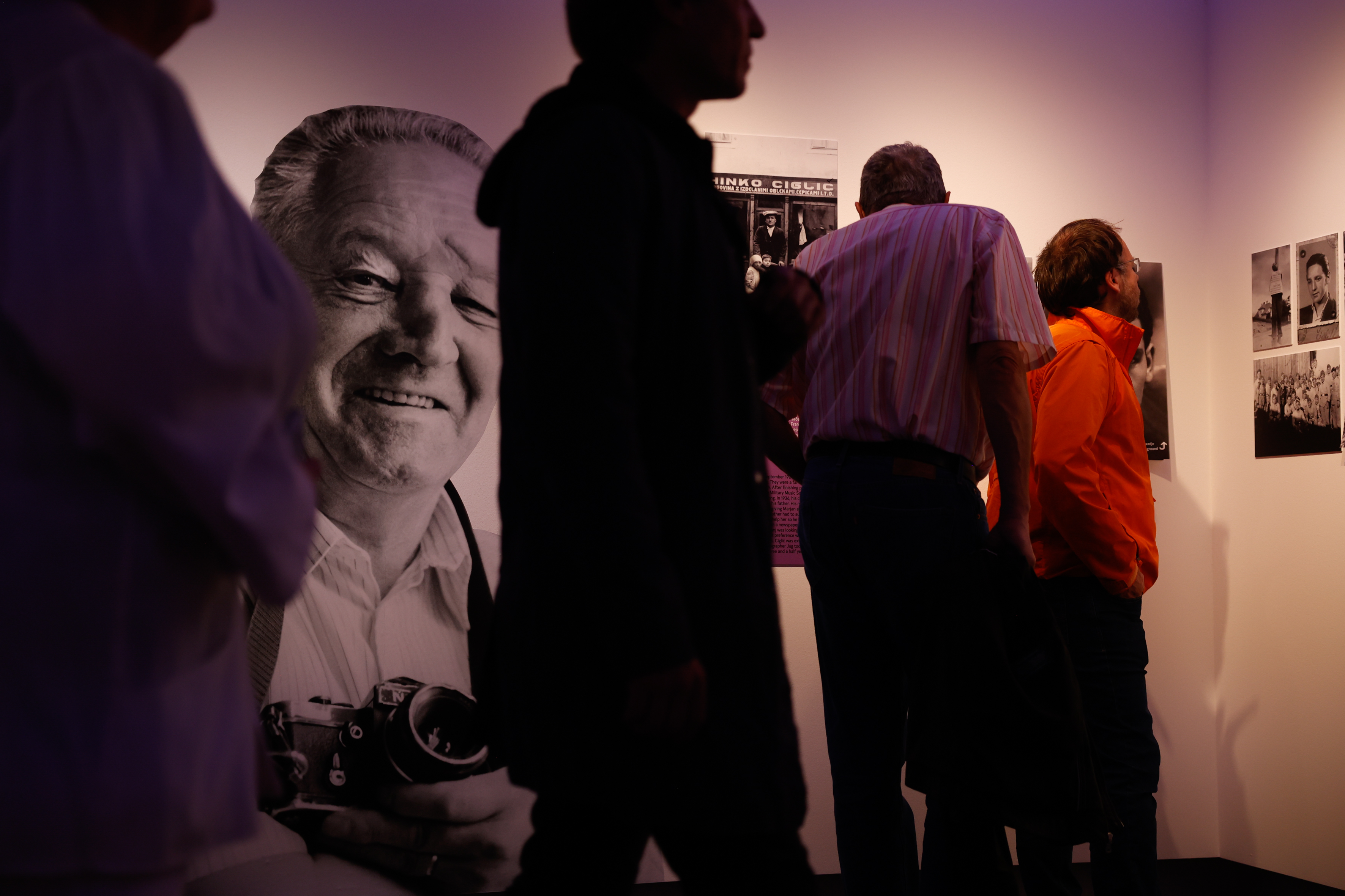 Razstava ob 100. obletnici rojstva Marjana Cigliča (Foto: Nik Rovan/ BOBO)