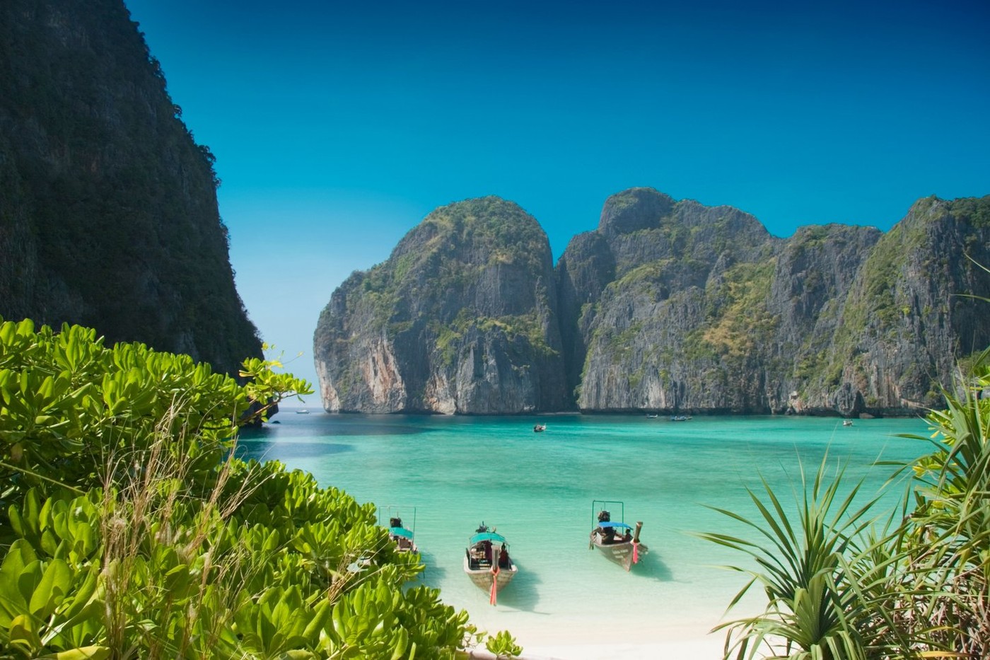Plaža Maya Bay na Tajskem