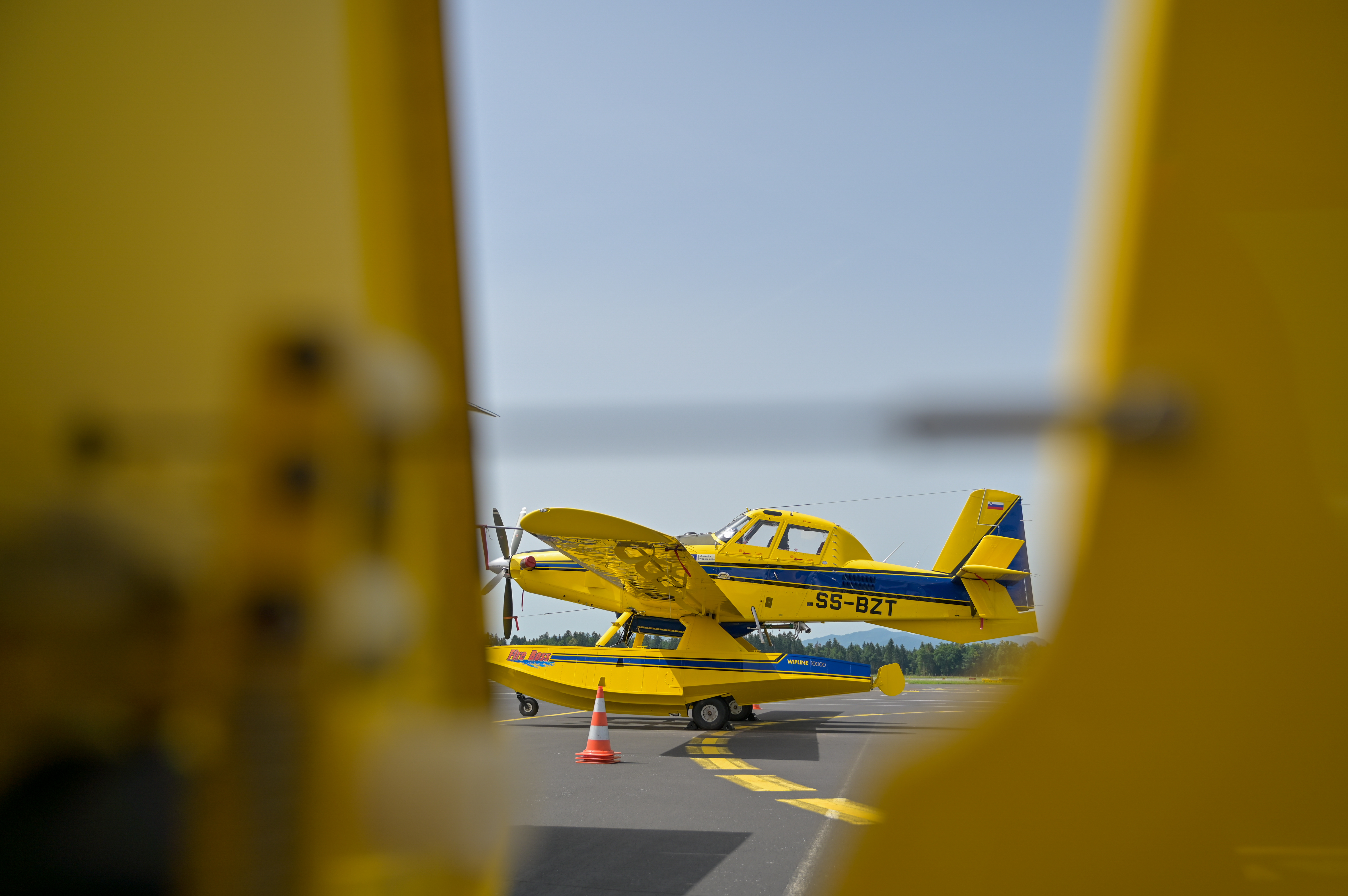 gašenje iz zraka, letala za gašenje, airtractor