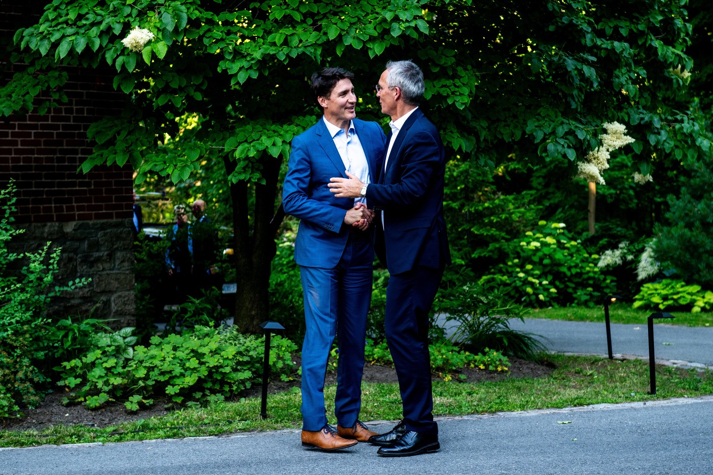 Jens Stoltenberg, Justin Trudeau