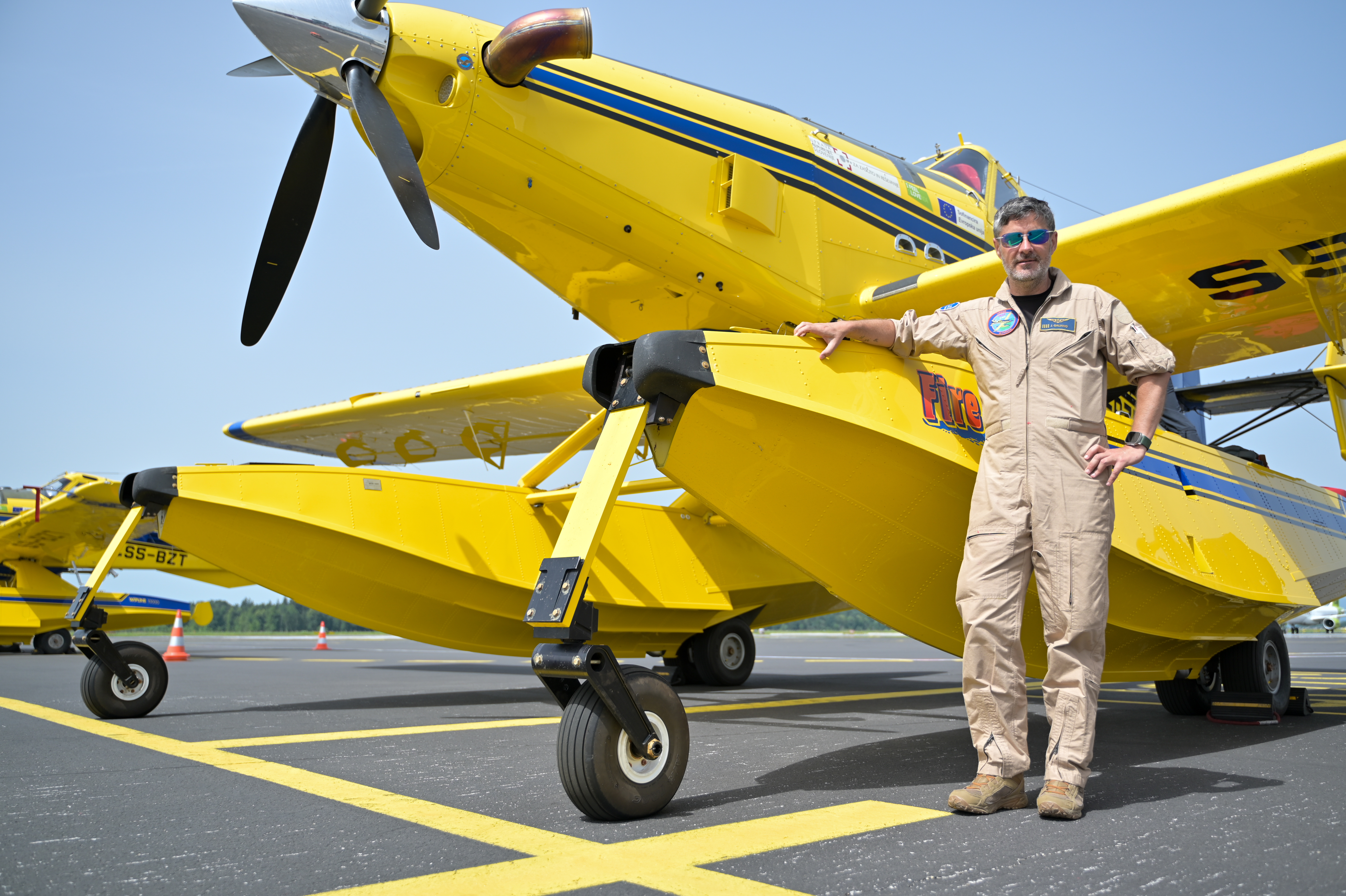 Jose Galiano Fernandez, airtractor, letala za gašenje