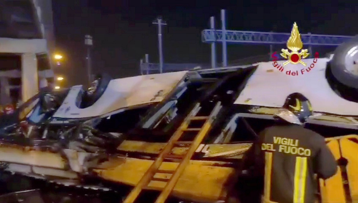 Mestre, Benetke, avtobusna nesreča