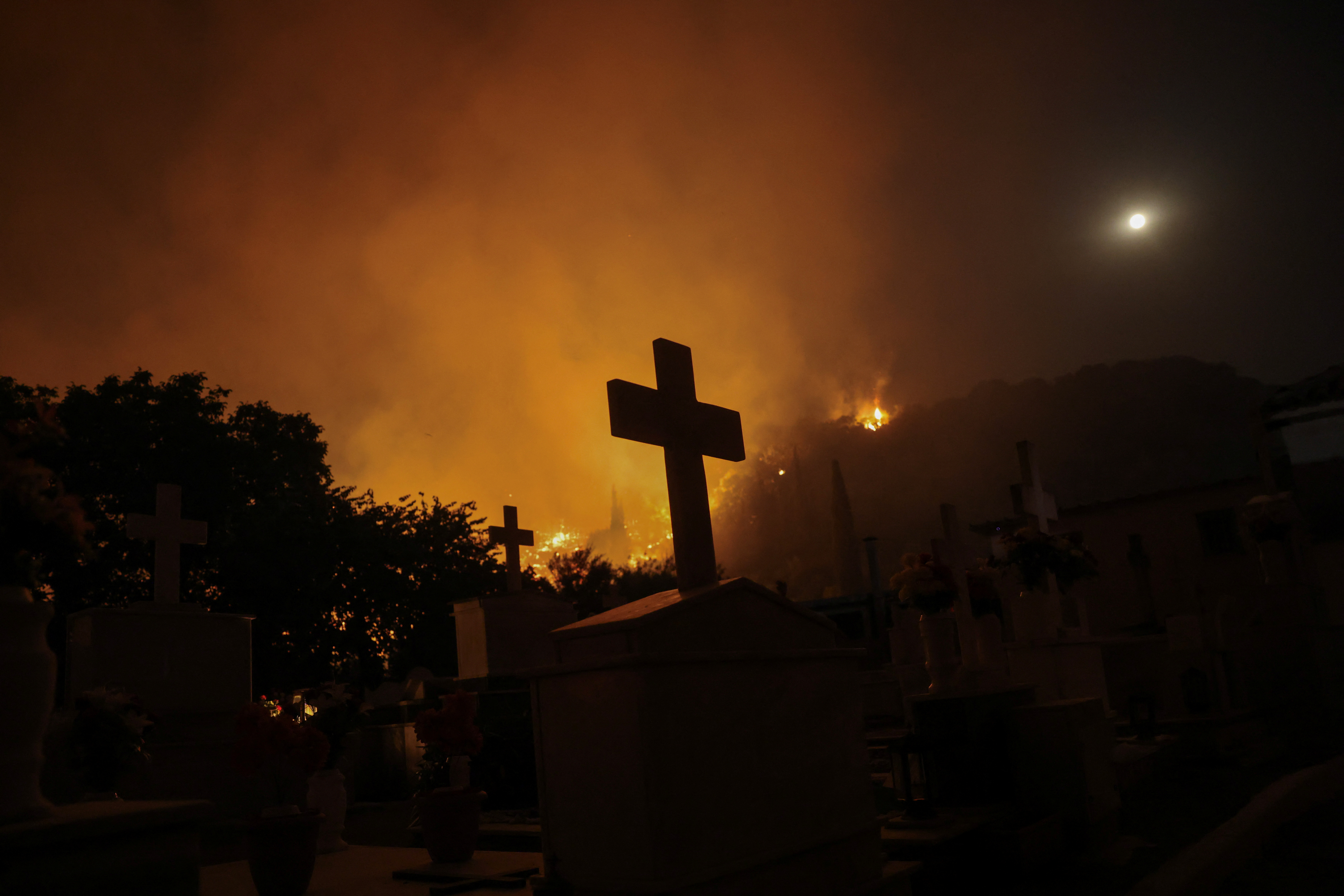 GRČIJA, LATAS, POŽAR