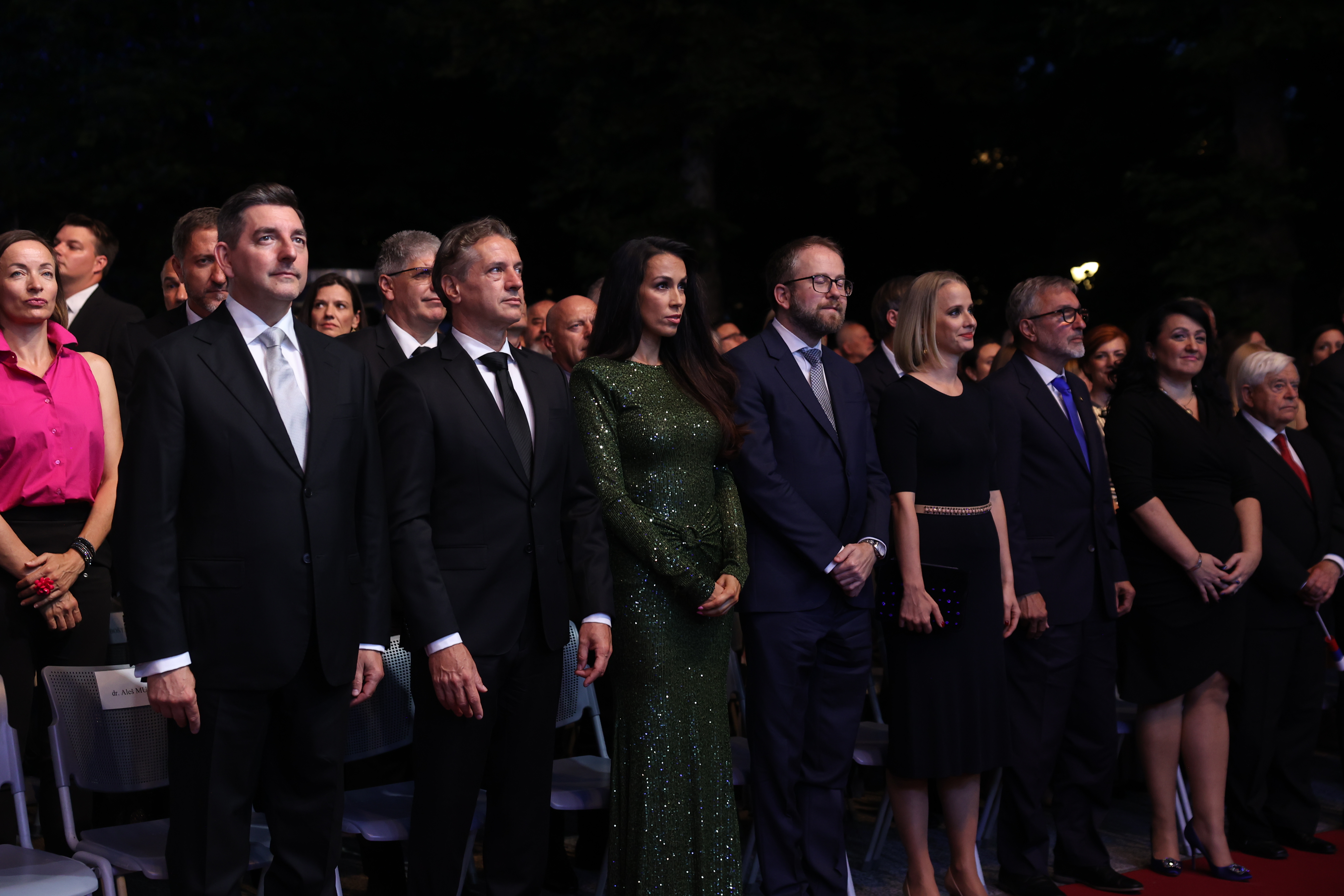 Robert Golob, Tina Gaber, proslava, dan državnosti