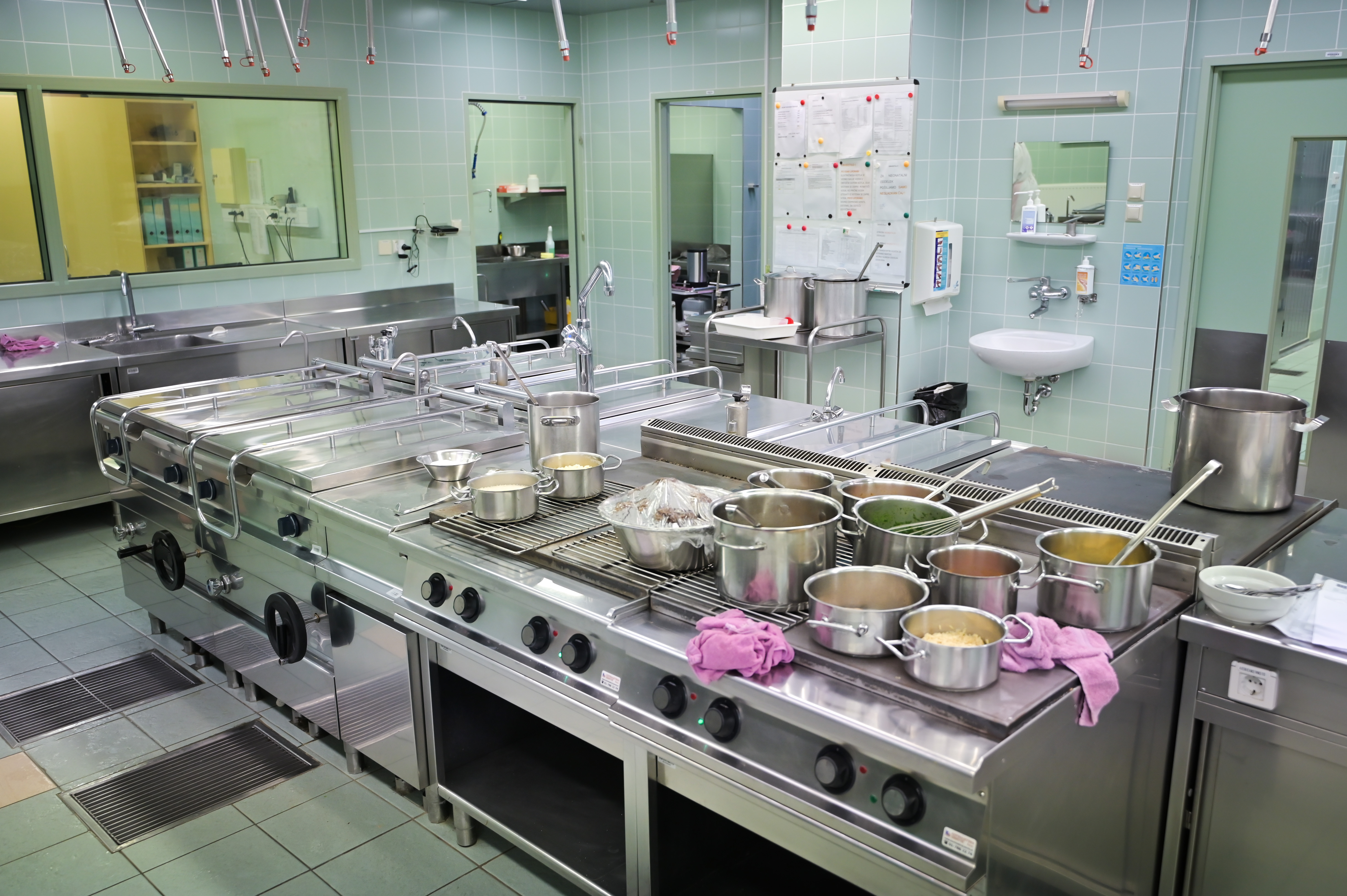 kuhinja, pediatrična klinika