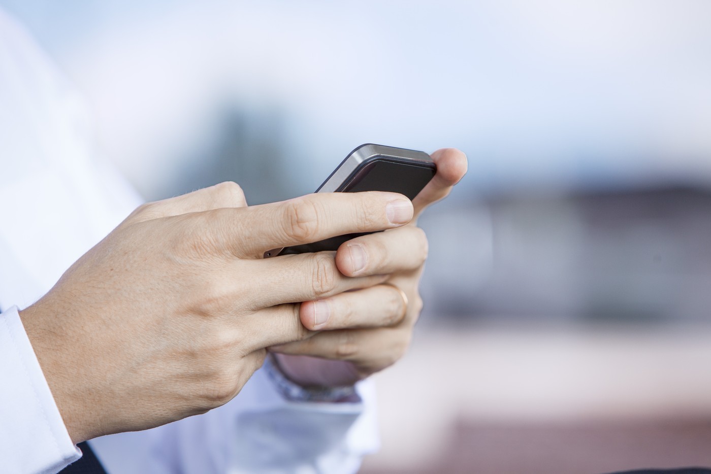 poročen poslovnež moški sporočilo iPhone