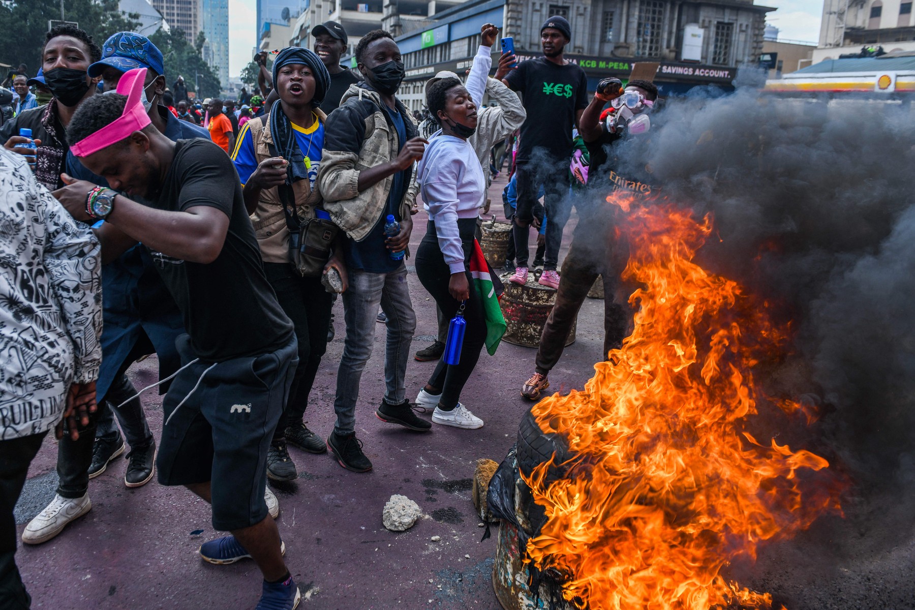 protest, Kenija