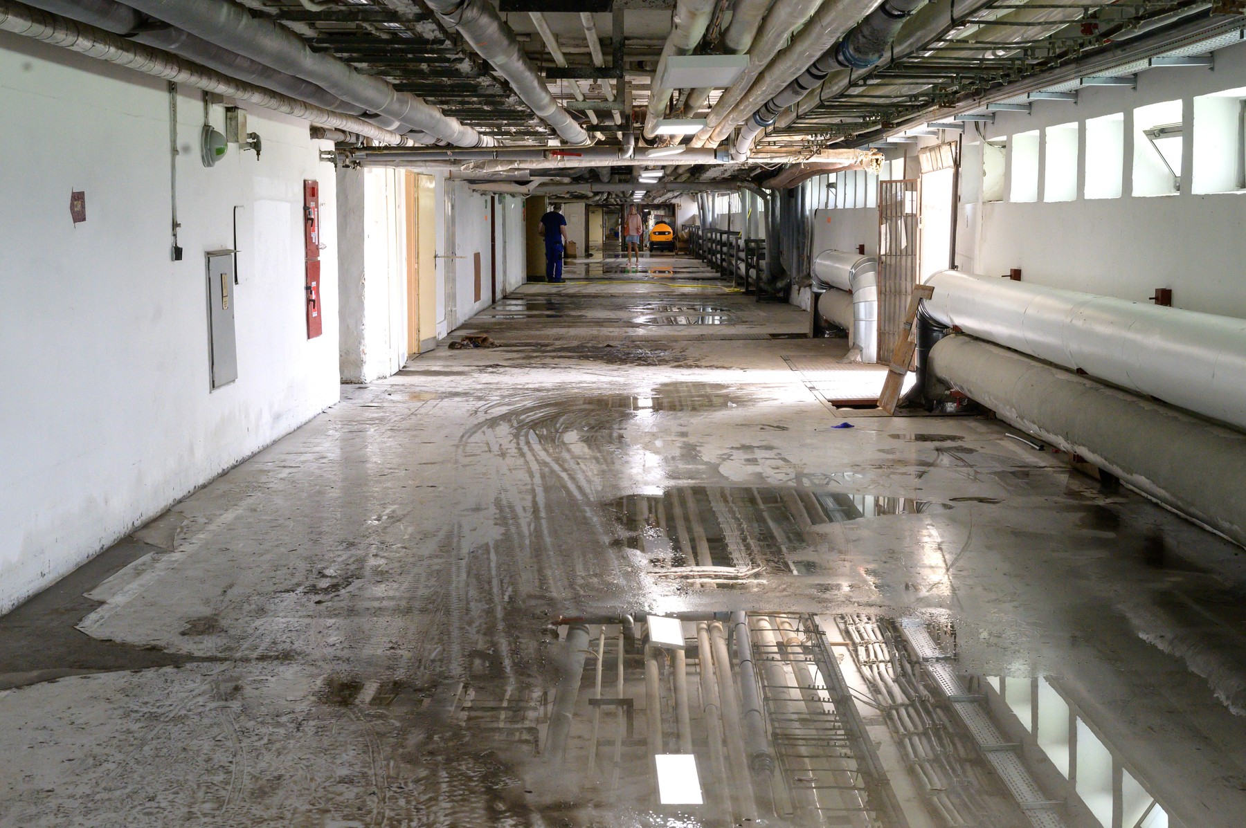 V Slovaškem kraju Nove Zamky je močno deževje ohromilo bolnišnico