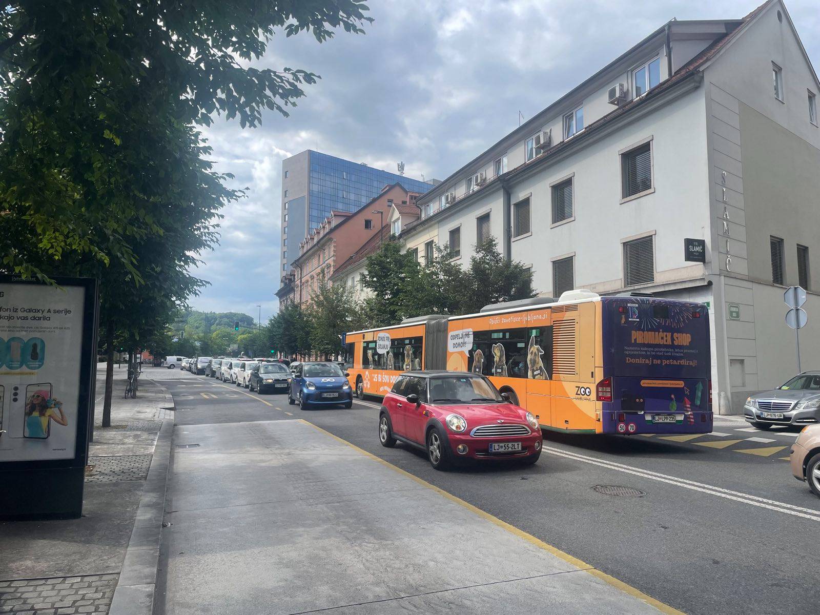 promet, ljubljana, gneča, zastoji, zastoj, prometni kaos