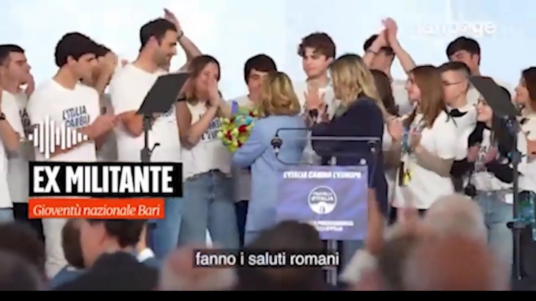 bratje italije, giorgia meloni, Gioventu Nazionale