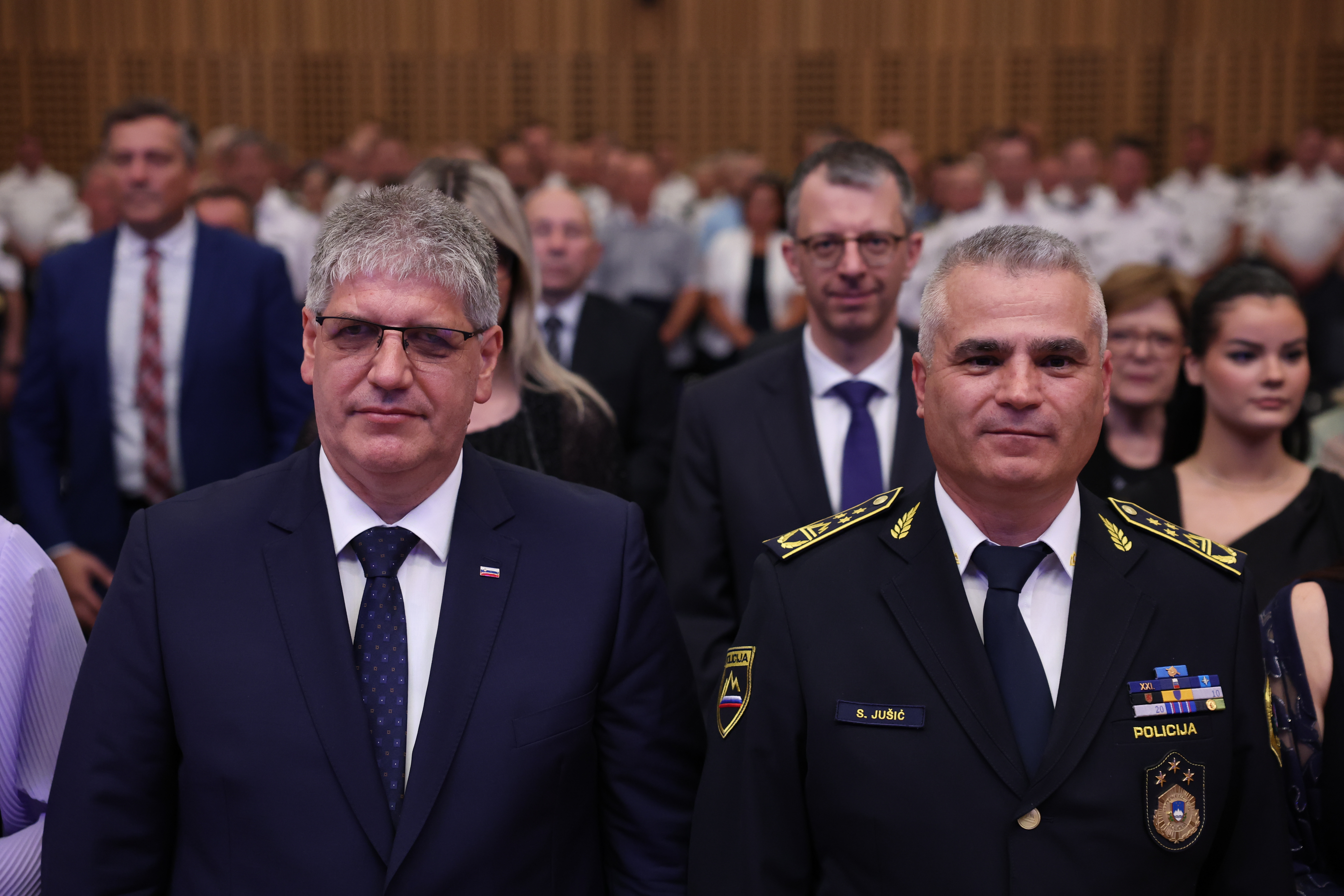 Dan slovenske policije, policija, boštjan poklukar, senad jušić